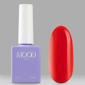 MoodNail, Гель-лак Pedicure collection - Red (10 г)