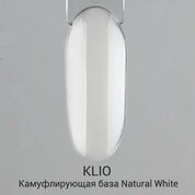 Klio Professional, Камуфлирующее базовое покрытие - Natural White (16 ml)