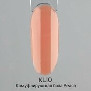 Klio Professional, Камуфлирующее базовое покрытие - Peach (16 ml)
