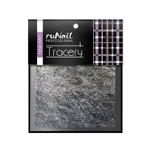 ruNail, Дизайн для ногтей: паутинка (серебро) 2015