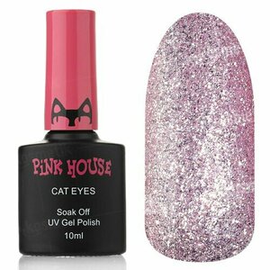 Pink House, Гель-лак светоотражающий кошачий глаз - Wild Cat №06 (10 мл)