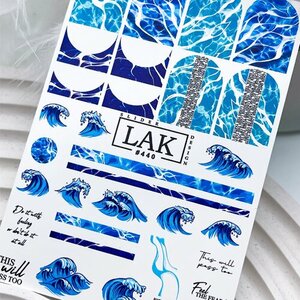 LAK Nails, Слайдер-дизайн №440