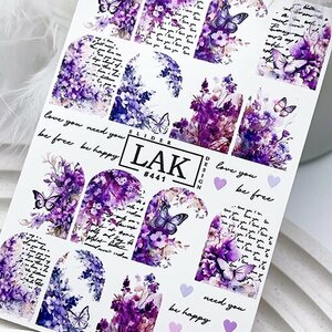 LAK Nails, Слайдер-дизайн №441