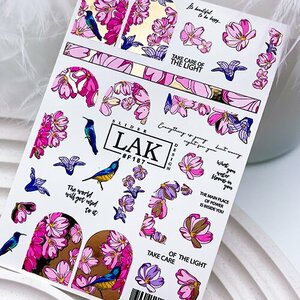 LAK Nails, Слайдер-дизайн №F187