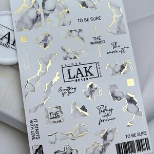 LAK Nails, Слайдер-дизайн №F189