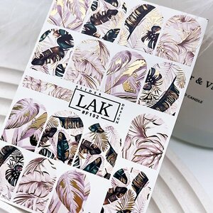 LAK Nails, Слайдер-дизайн №F192