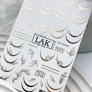 LAK Nails, Слайдер-дизайн №F195