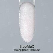 BlooMaX, Strong Base Flash - Светоотражающая цветная жесткая база №02 (12 мл)