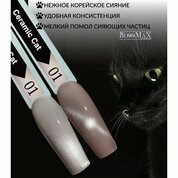 BlooMaX, Гель-лак Кошачий глаз - Ceramic Cat №01 (8 мл)