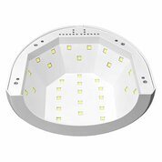 ruNail, LED/UV Лампа для сушки ногтей №3837 (белый, 48Вт, 30 светодиодов)