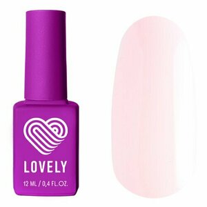 Lovely, Base Hard Pink - База жесткая камуфлирующая оттенок светло-розовый (12 ml)