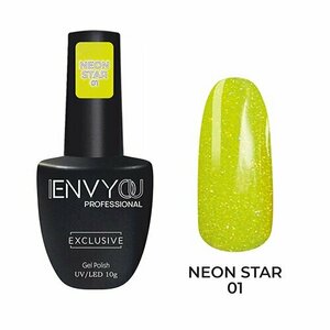 I Envy You, Гель-лак светоотражающий Neon Star №01 (10 г)