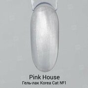 Pink House, Гель-лак кошачий глаз - Korea Cat №01 (10 мл)