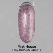Pink House, Гель-лак Кошачий глаз - Pussy Cat №13 (10 мл)