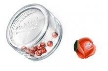 ruNail, Дизайн для ногтей: пластиковые цветы (голландская роза, ярко-оранжевый), 3DSA003