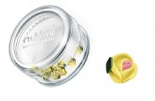ruNail, Дизайн для ногтей: пластиковые цветы (голландская роза, ярко-желтый), 3DSA012