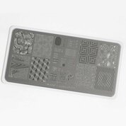 Swanky Stamping, Пластина для стемпинга №168 (6х12 см.)