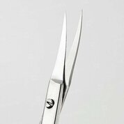 Jack`s Beauty, Ножницы для кутикулы загнутые матовые Premium J-1243 (10 см)