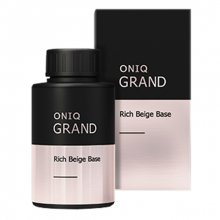 ONIQ, Grand Rich Beige Base - Камуфлирующее базовое покрытие для гель-лака OGPL-907 (30 мл.)
