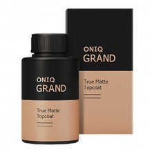 ONIQ, Grand True Matte Topcoat - Матовое финишное покрытие для гель-лака OGPL-908 (30 мл.)