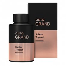 ONIQ, Grand Rubber Topcoat - Финишное покрытие для гель-лака OGPL-913 (30 мл.)