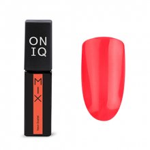 ONIQ, Гель-лак для покрытия ногтей - MIX: Neon Scarlet OGP-092s (6 мл.)