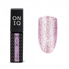ONIQ, Гель-лак для покрытия ногтей - MIX: Lilac Metal Flakes OGP-107s (6 мл.)