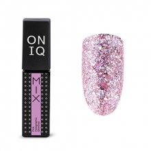 ONIQ, Гель-лак для покрытия ногтей - MIX: Pink Holographic Shimmer OGP-102s (6 мл.)
