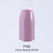 PNB, Гель-лак цвет №203 Urban Beauty (8 мл.)