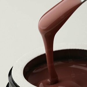 BSG, Жёсткий гель для наращивания Confiture №114 - Розовый шоколад (низкая вязкость, 13 г)