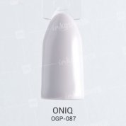ONIQ, Гель-лак для покрытия ногтей - Haze: Diluted Gray OGP-087 (10 мл.)
