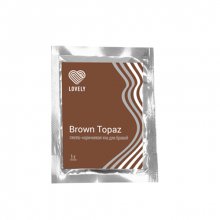Lovely, Brown Topaz - Светло-коричневая хна для бровей (саше, 1 г.)