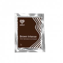 Lovely, Brown Intense - Темно-коричневая хна для бровей (саше, 1 г.)