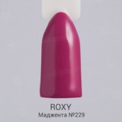 ROXY Nail Collection, Гель-лак - Маджента №229 (10 ml.)