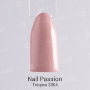 Nail Passion, Гель-лак - Глория №3304 (10 мл.)