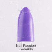 Nail Passion, Гель-лак - Лаура №3306 (10 мл.)