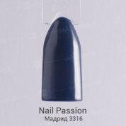 Nail Passion, Гель-лак - Мадрид №3316 (10 мл.)