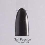 Nail Passion, Гель-лак - Туррон №3321 (10 мл.)