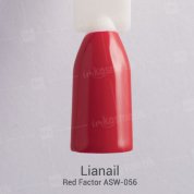 Lianail, Гель-лак - Red Factor ASW-056 (10 мл.)