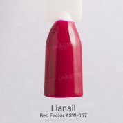 Lianail, Гель-лак - Red Factor ASW-057 (10 мл.)