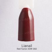 Lianail, Гель-лак - Red Factor ASW-060 (10 мл.)