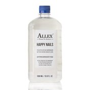 Allex, Happy nails 2 в 1 - Средство для обезжиривания ногтей и снятия липкого слоя (1000 мл.)