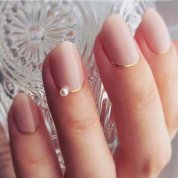 LAQUE, 3D металлические наклейки, полосы - Gold