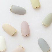 LAQUE, 3D металлические наклейки, полосы - Gold