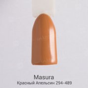 Masura, Гель-лак Basic №294-489 Красный Апельсин (3,5 мл.)