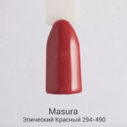 Masura, Гель-лак Basic №294-490 Эпический Красный (3,5 мл.)