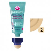 Dermacol, Acnecover Make-up and Corrector 2 - Тональный крем - корректор для проблемной кожи (30 мл.)