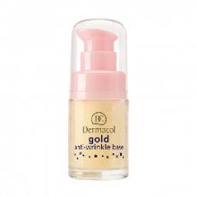 Dermacol, Gold Anti-Wrinkle Make-Up Base - Омолаживающая база под макияж с золотом (15 мл., арт.1409A)