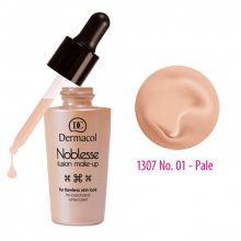 Dermacol, Noblesse Fusion Make-Up - Легкая тональная основа Pale (25 мл., арт.1307)