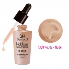 Dermacol, Noblesse Fusion Make-Up - Легкая тональная основа Nude (25 мл., арт.1308)
